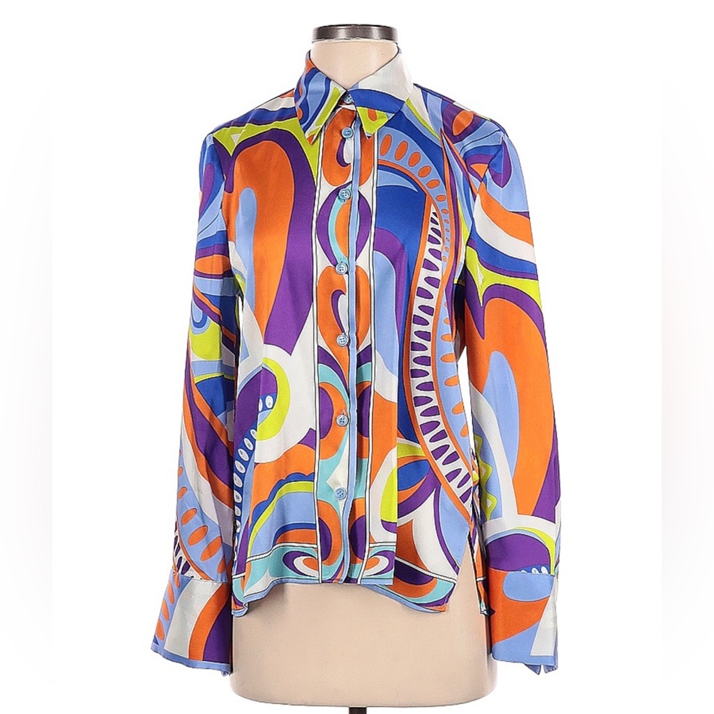 Zara long sleeve blouse size Small